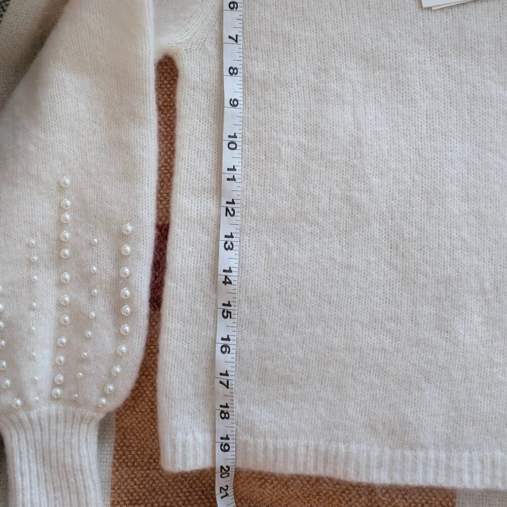 Sezane Ridley Jumper - Ecru - XXS (NWT) - Picture 9 of 16